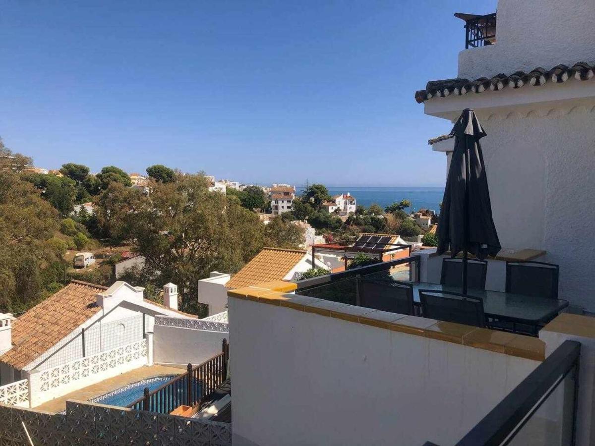 Apartamento 2 En Chalet Con Vista Abierta Al Mar Малага Экстерьер фото